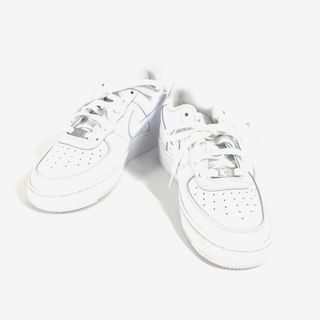 ナイキ(NIKE)のナイキ NIKE エア フォース 1 LE NIKE J AIR FORCE 1 LE  DH2920 11 靴 シューズ スニーカー レザー ホワイト 未使用(スニーカー)