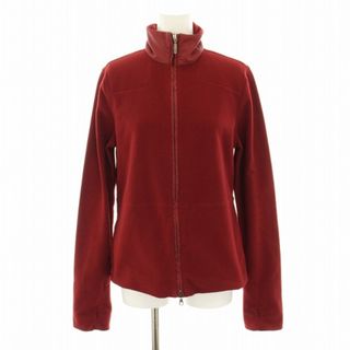 モンクレール(MONCLER)のモンクレール MONCLER フリースジャケット アウター S 赤 レッド(ブルゾン)