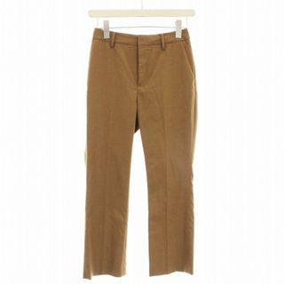 プラージュ(Plage)のプラージュ Plage リネンライク クロップドパンツ スラックス 32 茶(その他)