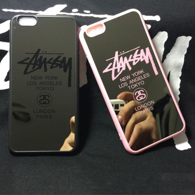 STUSSY(ステューシー)の残り1点！！即購入⭕iPhone6/6s対応♡ミラーケース スマホ/家電/カメラのスマホアクセサリー(iPhoneケース)の商品写真