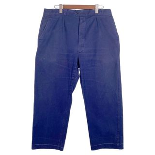 60's Bleu France Crepier フレンチワークパンツ ネイビー Size 52(ワークパンツ/カーゴパンツ)