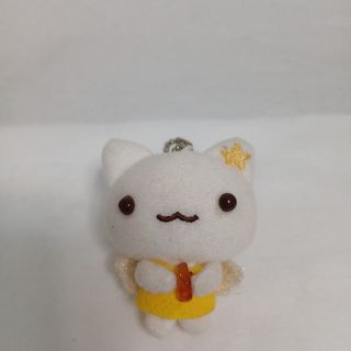 サンエックス　しあわせにゃんこ ぬいぐるみボールチェーン(キャラクターグッズ)