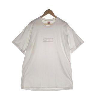 シュプリーム(Supreme)のSUPREME シュプリーム 23SS Tonal Box Logo Tee トーナルボックスロゴ Tシャツ ホワイト Size XL(Tシャツ/カットソー(半袖/袖なし))