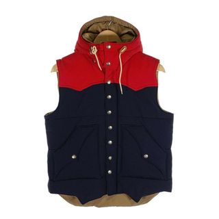 シュガーケーン(Sugar Cane)のSUGAR CANE シュガーケーン PADDING VEST 中綿 ベスト ネイビー レッド SC13068 Size M(ベスト)