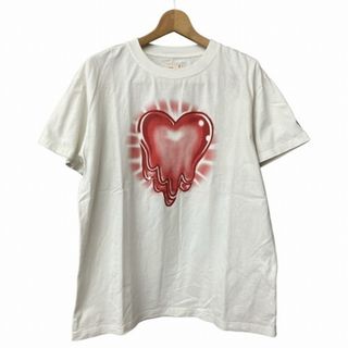 セントマイケル SAINTMICHAEL 23SS ハート プリント Tシャツ(Tシャツ/カットソー(半袖/袖なし))