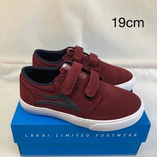 ラカイ(Lakai)の未使用　ラカイ　LAKAI スケートボードシューズ　グリフィンキッズ　19cm(スケートボード)