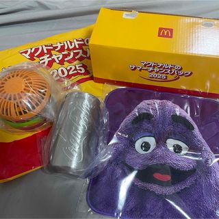 マクドナルド(マクドナルド)の【新品未使用】マクドナルド サマーチャンスバッグ2025 グッズ 福袋(フード/ドリンク券)