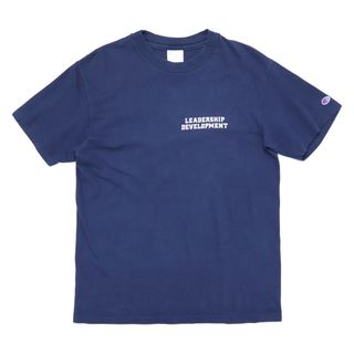 チャンピオン(Champion)の90s ビンテージ CHAMPION チャンピオン USA製 Tシャツ 紺 古着(Tシャツ/カットソー(半袖/袖なし))