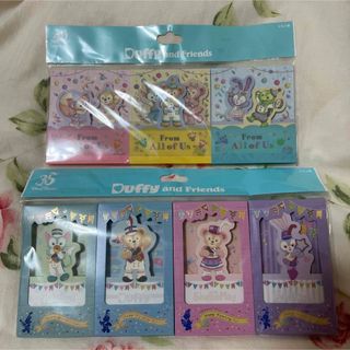 新品未使用！ダッフィー＆フレンズ　メモ帳　セット