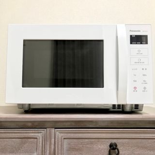未使用に近い　Panasonic 電子レンジ　2023年製　ホワイト　家電