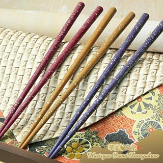 【サイズ:◆１膳：22.5cm-青紫】＜華宴輪島塗箸＞▼螺鈿特上 青貝白雪 -全