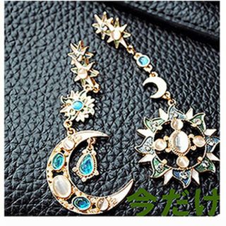 大SALE！月と太陽 ピアス２コセット！