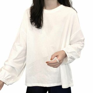 【特価商品】[Adcey] 【新色登場！】長袖tシャツ レディース トップス【春(その他)
