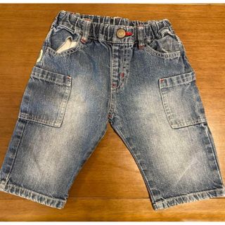 120cm デニム ショートパンツTK サップキッド