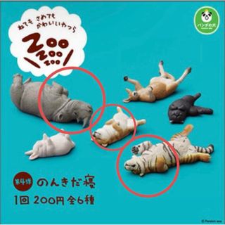 zoozoozoo のんきだ寝 ガチャガチャ(その他)