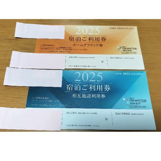 VIALA箱根翡翠　宿泊利用券2枚　東急ハーヴェスト有効期限2024年12月末(宿泊券)