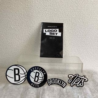 BROOKLYN NETS ロゴセット ステッカー 4枚 2024-25