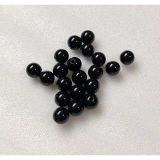 20粒入　天然石ブラックオニキス6㎜新品