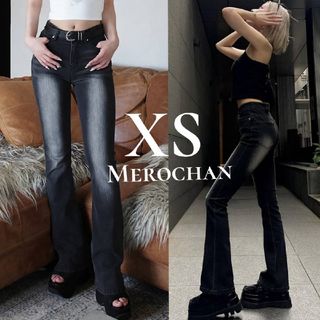 ダーリッチ ブラストフレアデニムパンツ XS ★