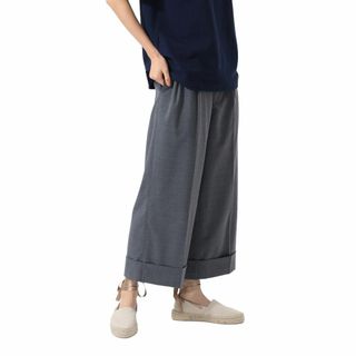 【在庫処分】[ビームスボーイ] ワークパンツ ポリエステル ウール トロピカル (その他)