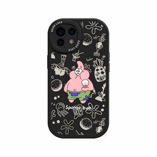 【カバー】スポンジボブ スマホケース パトリック iphone 14promax