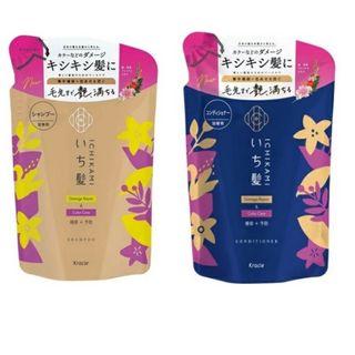 イチカミ(いち髪)のいち髪 ダメージリペア シャンプー カラーケアコンディショナー セット(シャンプー/コンディショナーセット)