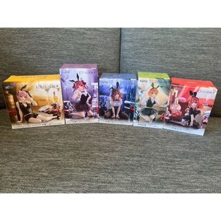 五等分の花嫁＊ フィギュア5種セット-一花&二乃& 三玖&四葉&五月-