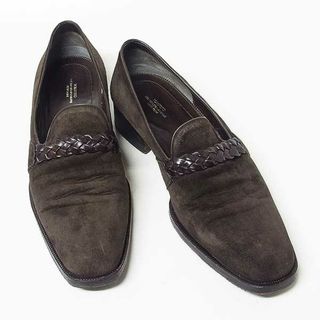 トムフォード(TOM FORD)の【TOM FORD】バックスキン ローファー ダークブラウン 10(スリッポン/モカシン)