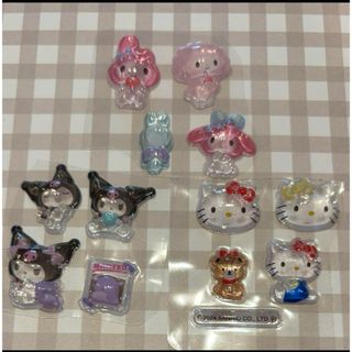 サンスター(SUNSTAR)のハローキティ マイメロディ クロミ　ボンボンドロップシール　お裾分け(キャラクターグッズ)