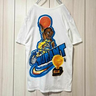 ナイキ(NIKE)の美品 NIKE ナイキ Tシャツ シャツ 半袖 バスケットボール プリント L(Tシャツ/カットソー(半袖/袖なし))