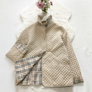 BURBERRY*バーバリーロンドン　キルティングジャケット　ノバチェック(その他)