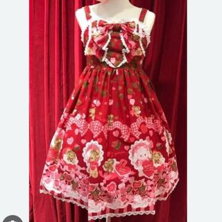 【美品】Baby くみゃちゃんのラブラブバレンタイン ジャンスカ エンジ（赤）