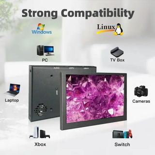 5ミニタッチスクリーンディスプレイ800x480HDUSB充電式フリッカー