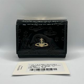 新品！　ヴィヴィアンウエストウッド　財布　エナメル　三つ折り財布　折財布