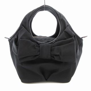ケイトスペード KATE SPADE ハンドバッグ リボン 黒 ブラック(ハンドバッグ)