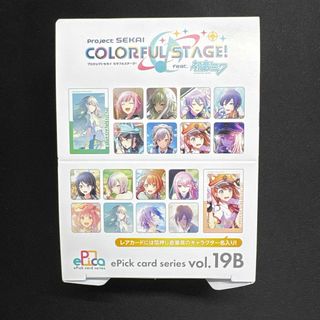 ePick card series vol.19B 1box 未開封(キャラクターグッズ)