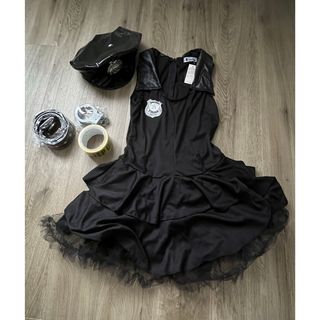 ポリス　スカート　コスプレセット　レディース(コスプレ)