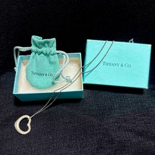 ティファニー(Tiffany & Co.)の②ティファニー　オープンハート　ネックレス　シルバー(ネックレス)