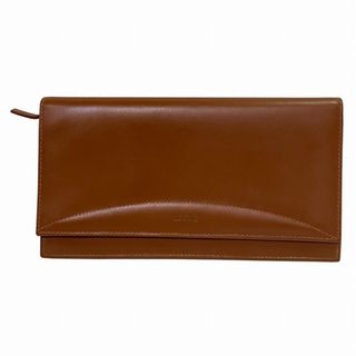 ロエベ(LOEWE)のロエベ LOEWE アナグラム ブラウン レザー 財布 長財布 ユニセックス 送料無料 【中古】【あす楽】(財布)