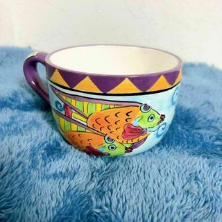 Newport Aquarium 魚イラスト スープカップ