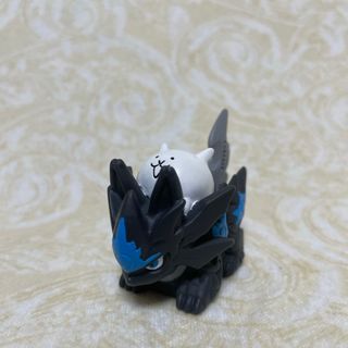 にゃんこ大戦争　★黒獣ガオウ★ キッズ　指人形　ソフビ　フィギュア(キャラクターグッズ)