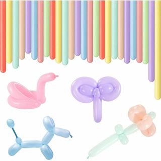 風船 100本セット 細長い風船 魔術風船 バルーンアート マジックバルーン ツ