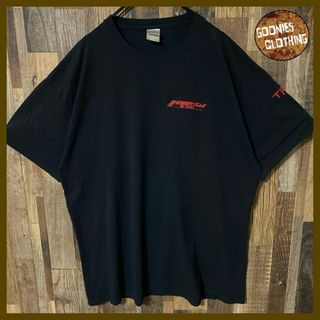 トヨタ ワンポイント 刺繍 ブラック XL メンズ USA古着 半袖 Tシャツ