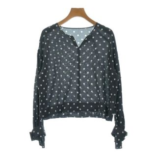 ボールジィ(Ballsey)のBallsey ボールジー ブラウス M 黒 【古着】【中古】【送料無料】(シャツ/ブラウス(長袖/七分))