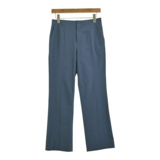 インディヴィ(INDIVI)のINDIVI インディヴィ スラックス M 青 【古着】【中古】【送料無料】(その他)