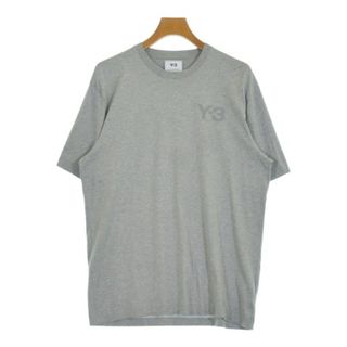 ワイスリー(Y-3)のY-3 ワイスリー Tシャツ・カットソー M グレー 【古着】【中古】【送料無料】(Tシャツ/カットソー(半袖/袖なし))