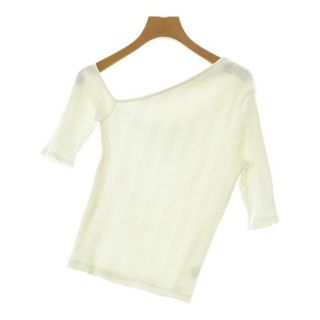 H BEAUTY&YOUTH Tシャツ・カットソー XS 白 【古着】【中古】【送料無料】(カットソー(半袖/袖なし))