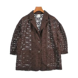 ユーバイスピックアンドスパン(U by SPICK&SPAN)のU BY Spick & Span ジャケット M 茶 【古着】【中古】【送料無料】(その他)