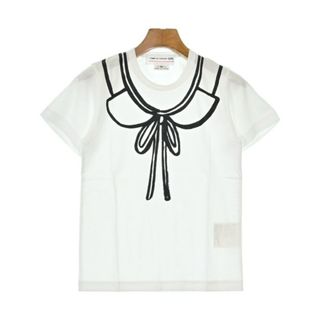 COMME des GARCONS GIRL - COMME des GARCONS GIRL Tシャツ・カットソー XS 白 【古着】【中古】【送料無料】