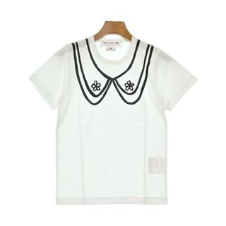 コムデギャルソンガール(COMME des GARCONS GIRL)のCOMME des GARCONS GIRL Tシャツ・カットソー XS 白 【古着】【中古】【送料無料】(カットソー(半袖/袖なし))